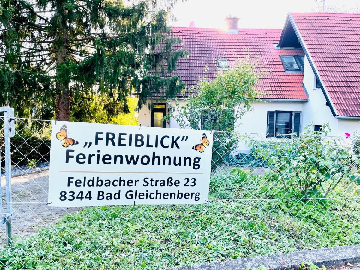 Freiblick 1 Bad Glbg Mit Garten Top1 Bad Gleichenberg Exterior foto